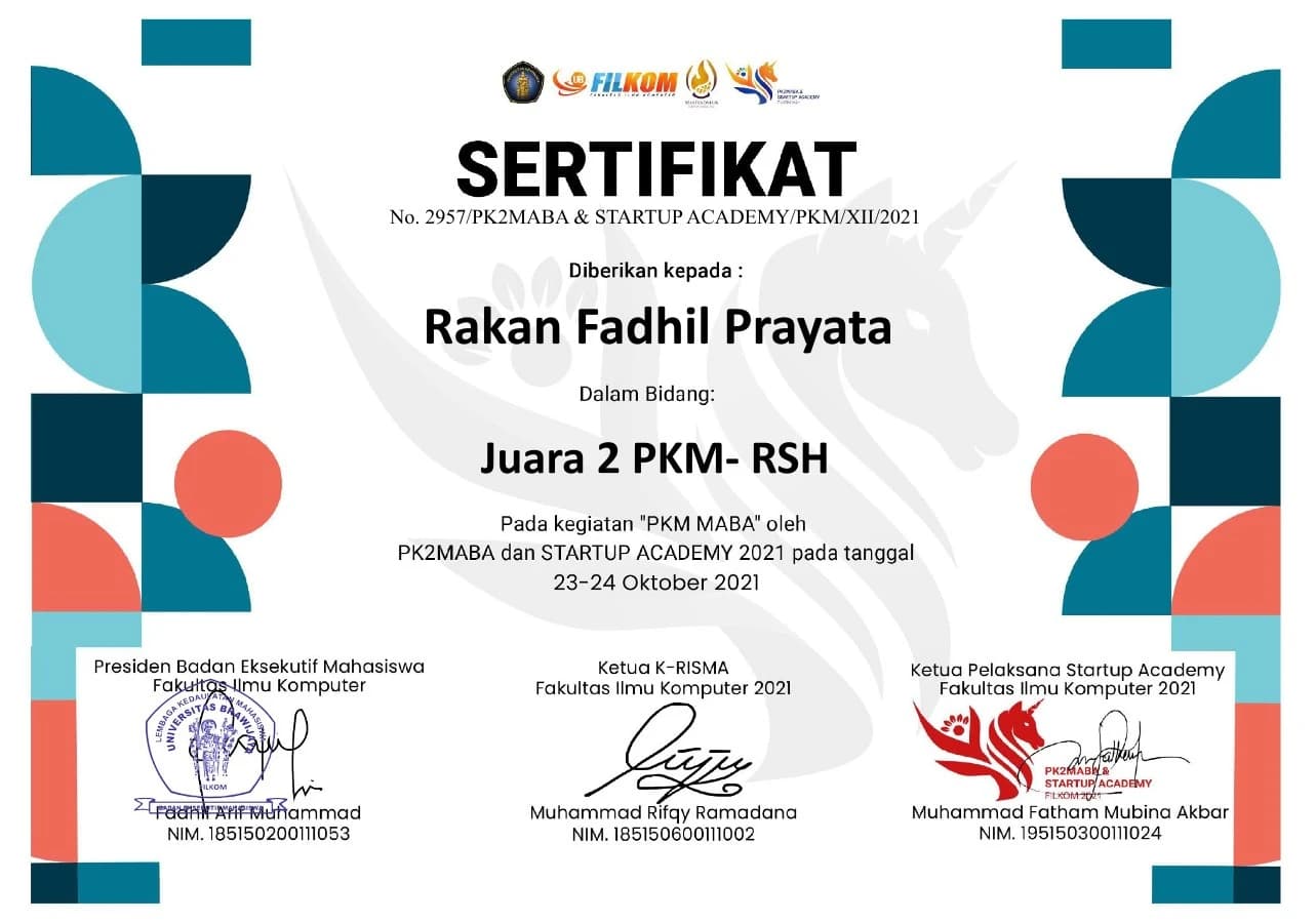 2nd Place — PKM-RSH